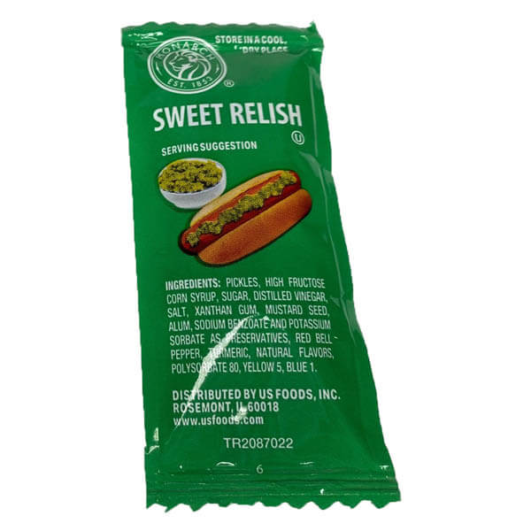 MONARCH RELISH SWEET PACKETS