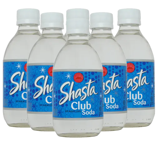 SHASTA CLUB SODA