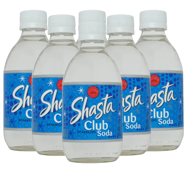 SHASTA CLUB SODA