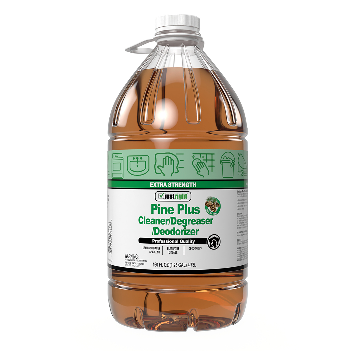 JUST RIGHT PINE PLUS ALL PURPOSE CLEANER DEGREASER