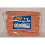 MILLERS BEEF FRANKFURTERS 8 INCH 4/1 FRANKS