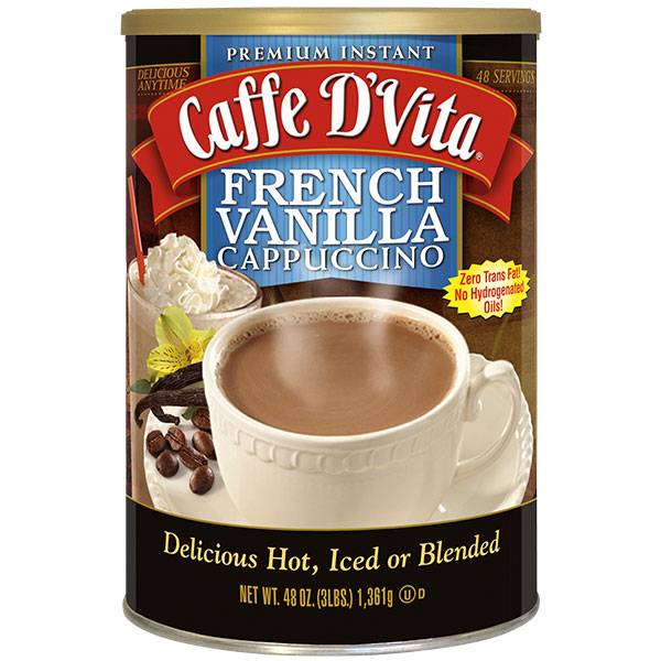 CAFFE D'VITA MIX VANILLA CAPPUCCINO