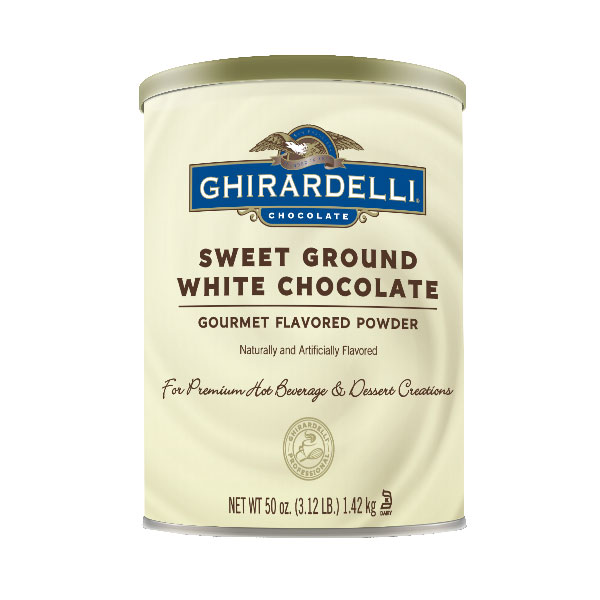 GHIRARDELLI WHITE CHOCOLATE POWDER
