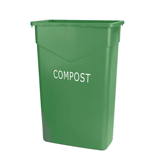 WINCO TRIMLINE COMPOST WASTE CONTAINER 23 GALLON