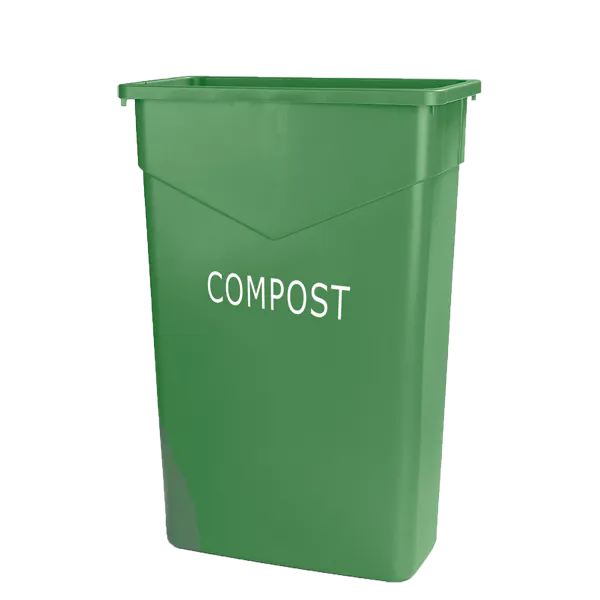 WINCO TRIMLINE COMPOST WASTE CONTAINER 23 GALLON