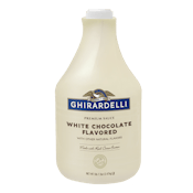 GHIRARDELLI SAUCE WHITE CHOCOLATE