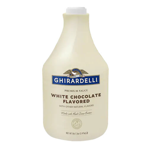GHIRARDELLI SAUCE WHITE CHOCOLATE