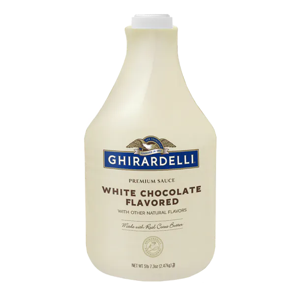 GHIRARDELLI SAUCE WHITE CHOCOLATE