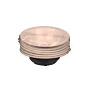 MELAMINE FRUIT DISH WHITE 4.75 INCH