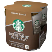 STARBUCKS DOUBLE SHOT ESPRESSO COFFEE