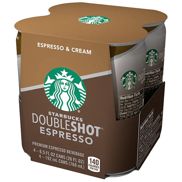 STARBUCKS DOUBLE SHOT ESPRESSO COFFEE