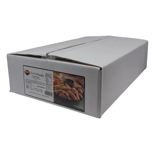 B & D FOODS FINGER STEAKS (FULLY COOKED)