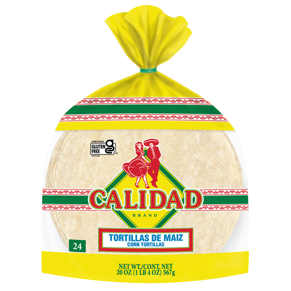 CALIDAD WHITE CORN TORTILLAS