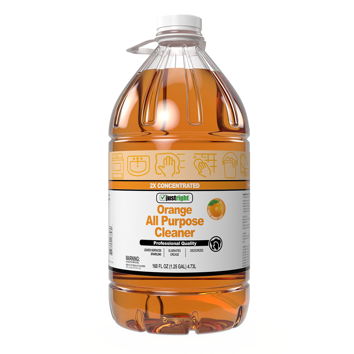 JUST RIGHT ALL PURPOSE CLEANER ORANGE