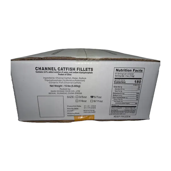 PACKER CATFISH FILLET 5-7 OZ - US Foods CHEF'STORE