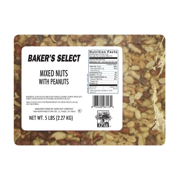 AZAR MIXED NUTS WITH PEANUTS