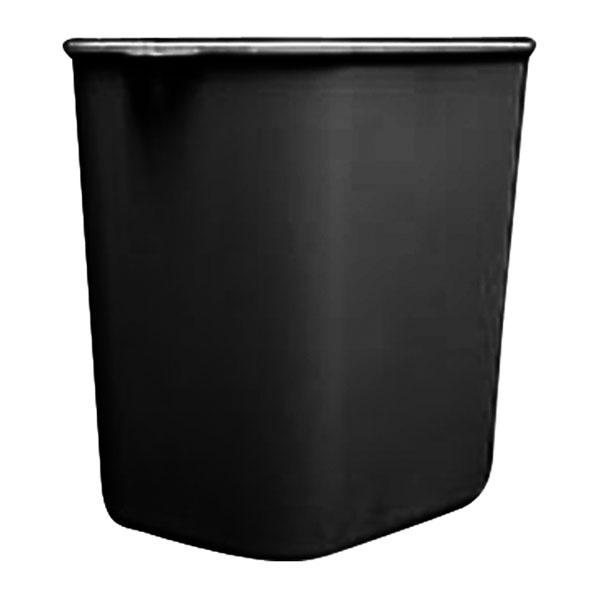 RUBBERMAID COMMERCIAL PRODUCTS IMPACT WASTEBASKET RECTANGULAR SMALL BLACK 13 QUART
