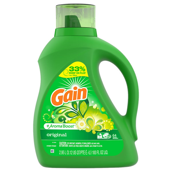 GAIN GAIN LIQUID LAUNDRY DETERGENT 2X HIGH SUDS