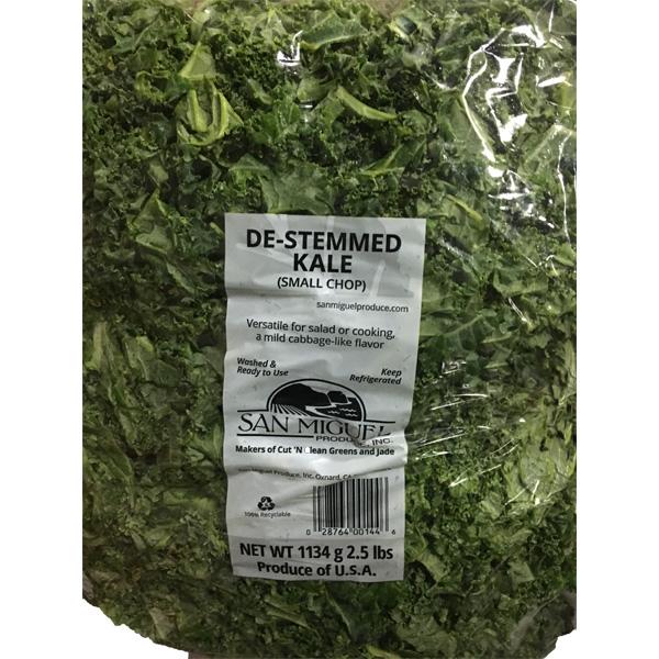 SAN MIGUEL PRODUCE DE-STEMMED KALE SMALL CHOP