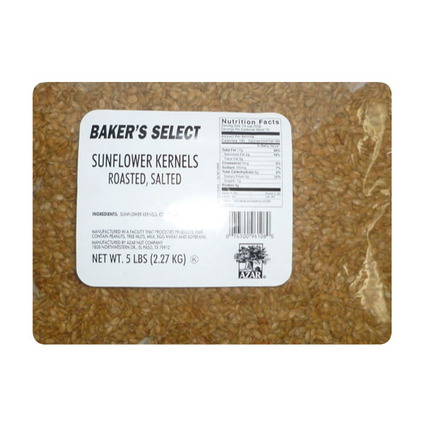 AZAR ROASTED AND SALTED SUNFLOWER SEED KERNELS