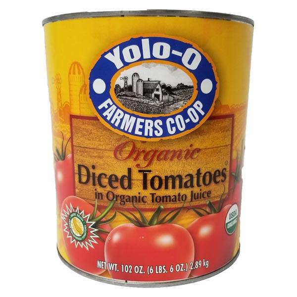 YOLO-O ORGANIC DICED TOMATOES IN JUICE
