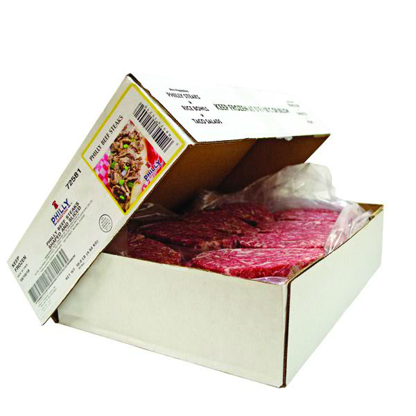 PHILLY SENSATIONS KINGS COMMAND PHILLY STYLE CHEESESTEAK BEEF PUCKS