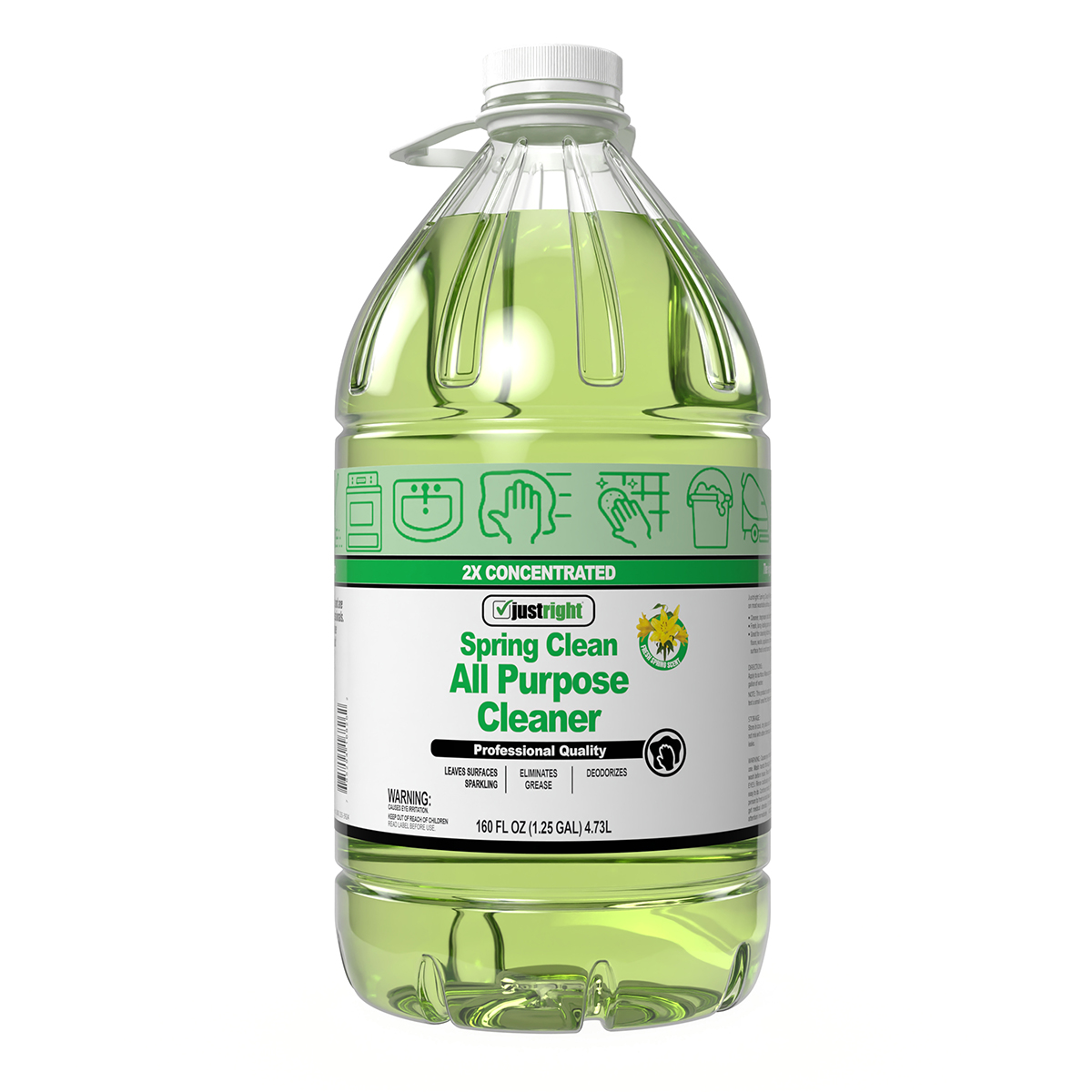 JUST RIGHT ALL PURPOSE CLEANER SPRING CLEAN