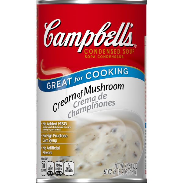 CAMPBELL'S CREAM OF MUSHROOM SOUP