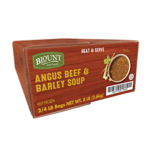 BLOUNT ANGUS BEEF & BARLEY SOUP