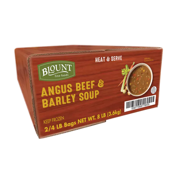 BLOUNT ANGUS BEEF & BARLEY SOUP