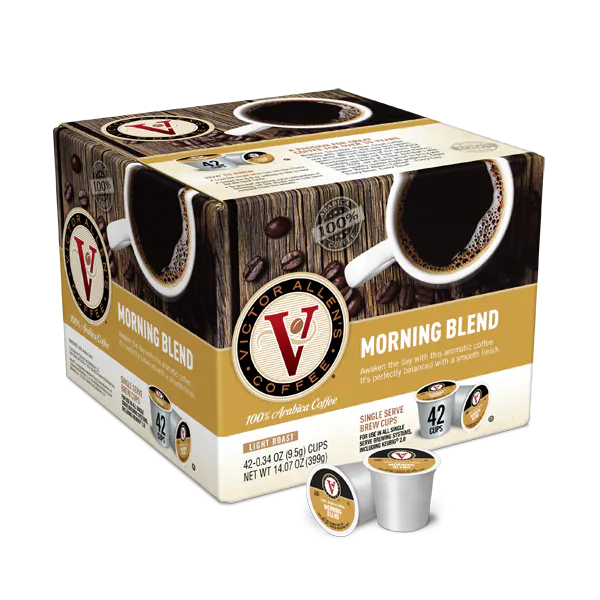 VICTOR ALLEN'S MORNING BLEND SINGLE SERVE COFFEE