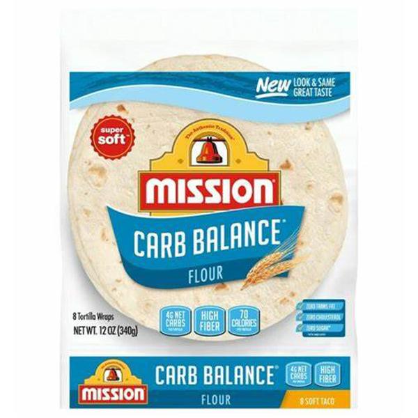MISSION CARB BALANCE SOFT TACO FLOUR