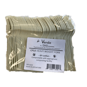 VERDE PACK INC HEAVY WEIGHT FORK COMPOSTABLE