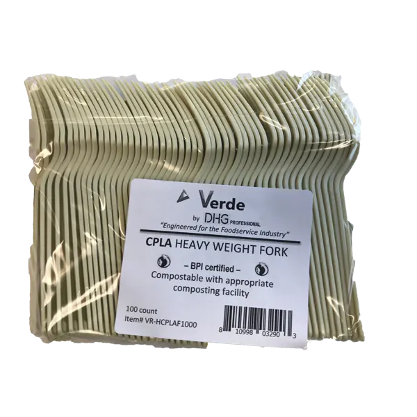 VERDE PACK INC HEAVY WEIGHT FORK COMPOSTABLE