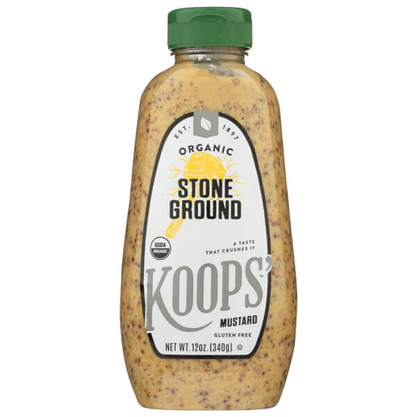 KOOPS ORGANIC STONE GROUND MUSTARD