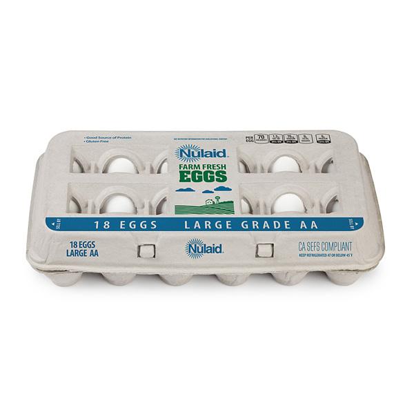 NULAID FOODS LARGE GRADE AA EGGS