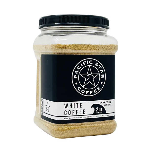 PACIFIC STAR WHITE COFFEE ESPRESSO GRIND