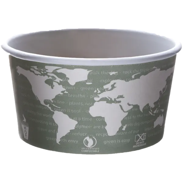 ECO-PRODUCTS PAPER FOOD CONTAINER COMPOSTABLE 12 OZ