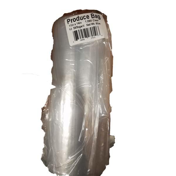 U-LINE 11X14 1 MIL CLEAR PRODUCE BAGS