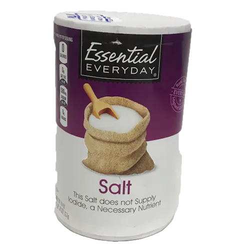 UNFI ESSENTIAL EVERYDAY PLAIN TABLE SALT