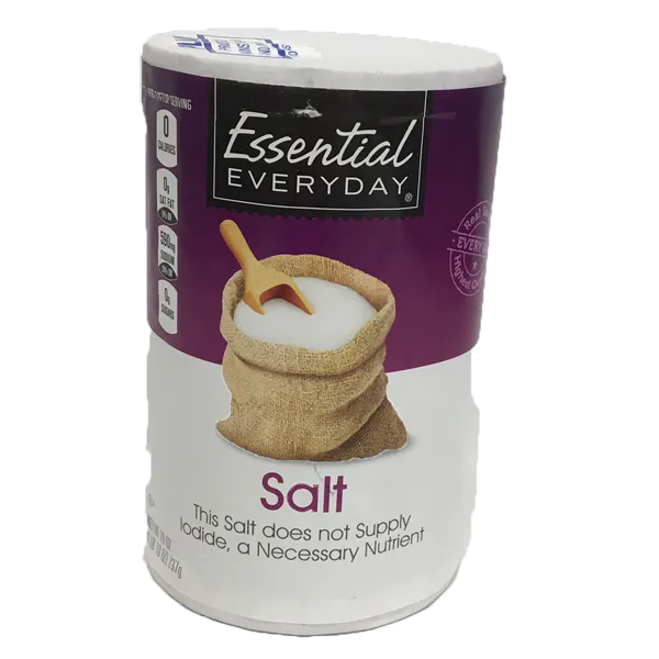 UNFI ESSENTIAL EVERYDAY PLAIN TABLE SALT