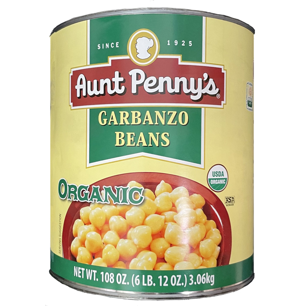 AUNT PENNY'S ORGANIC GARBANZO BEANS