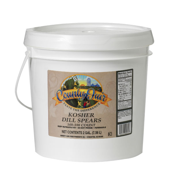 COUNTY FAIR DILL PICKLE SPEARS