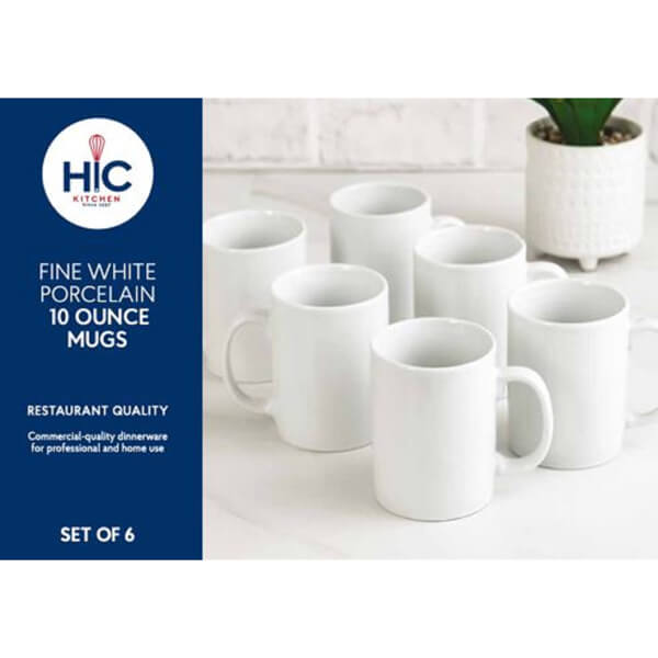 HAROLD IMPORT CO - HIC COFFEE MUGS 10 OUNCE
