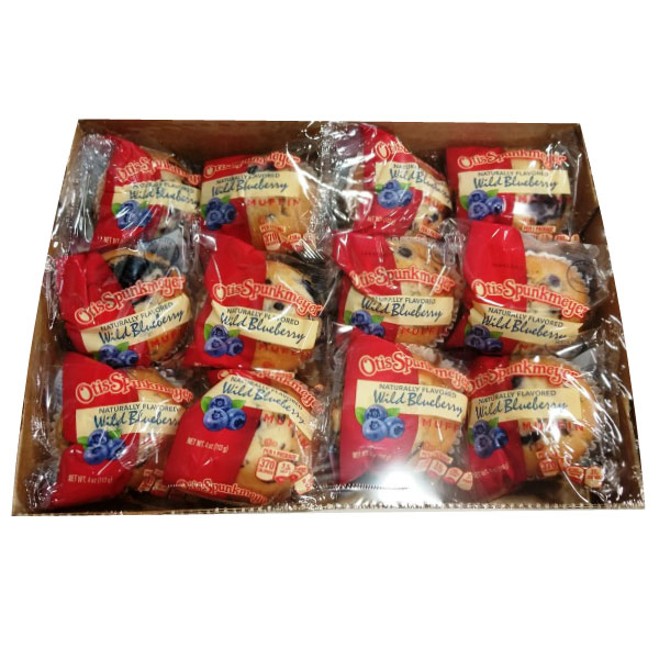OTIS SPUNKMEYER INDIVIDUALLY PACKAGED BLUEBERRY MUFFINS