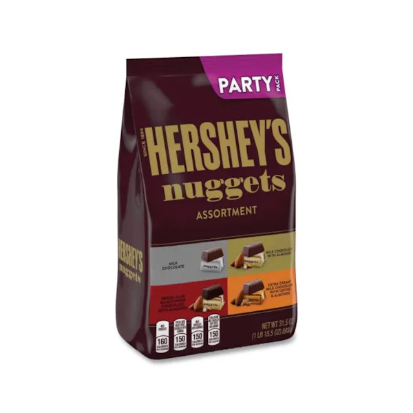 HERSHEY NUGGETS ASSORTMENT PARTY BAG