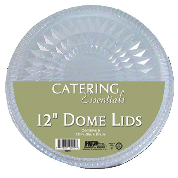 HFA CATERING ESSENTIALS 12 INCH ROUND DOME LIDS