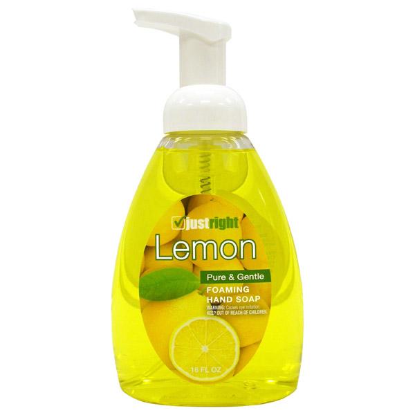 JUST RIGHT FOAMING HAND SOAP LEMON