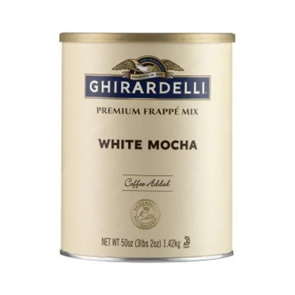 GHIRARDELLI DRINK MIX WHITE MOCHA FRAPPE