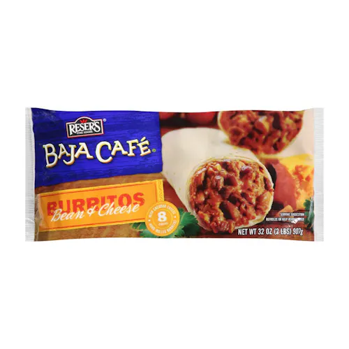 RESER'S BEAN & CHEESE BURRITO 8 COUNT
